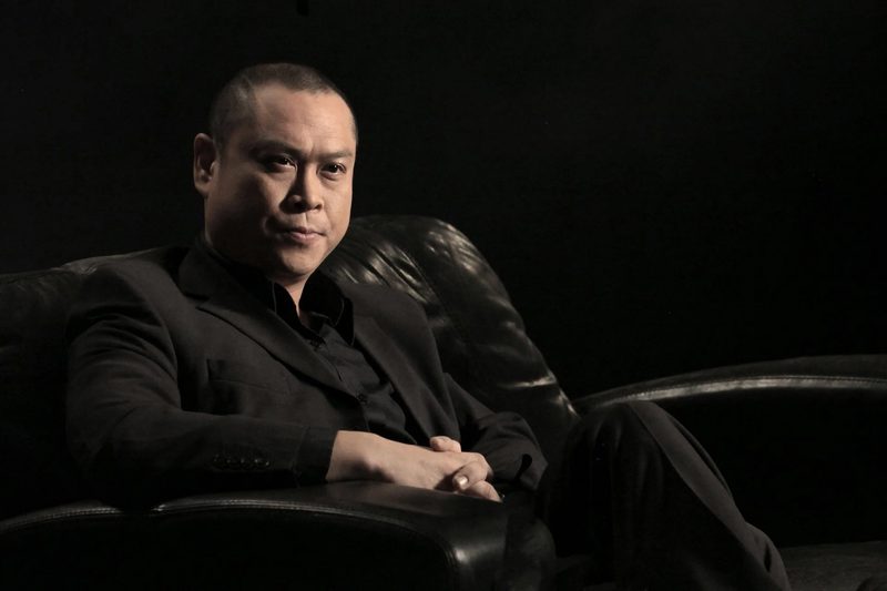 Commissioned portrait for BBC Maestro: low key portrait bbc maestro