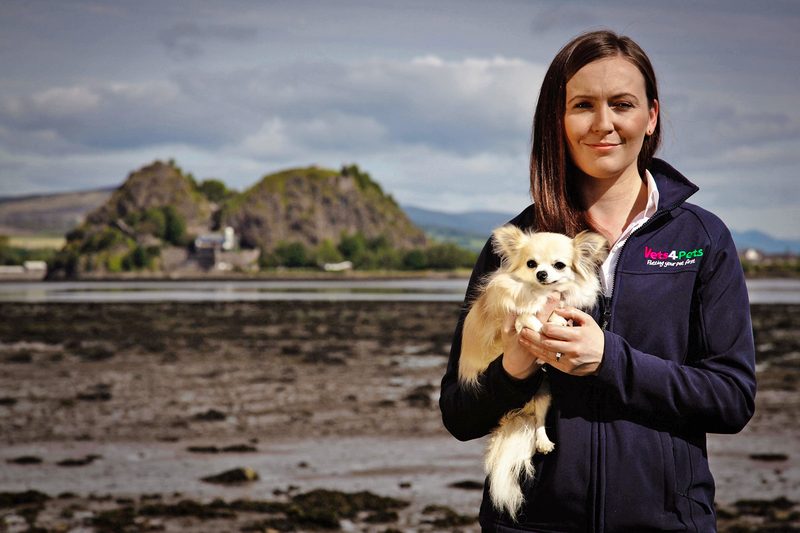 Commissioned portrait for Vets4Pets: vets4pets coast portrait